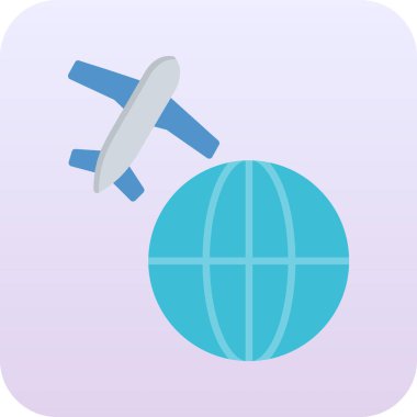 Uçağın vektör illüstrasyonu