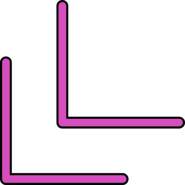 bayrak ikonu vektör illüstrasyonu