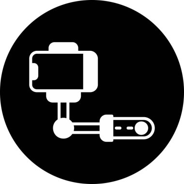 Modern oto tamir simgesinin vektör illüstrasyonu