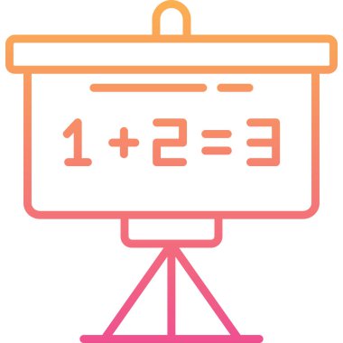 Eğitim simgesi vektör illüstrasyonu