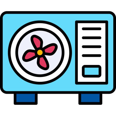 Hayran ikonu. Web için taslak çizim vektör simgeleri ve simgeleri