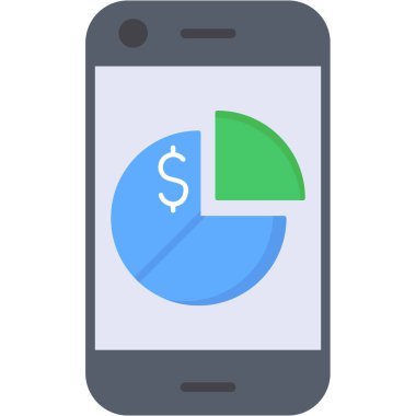 Mobil para vektör simgesi