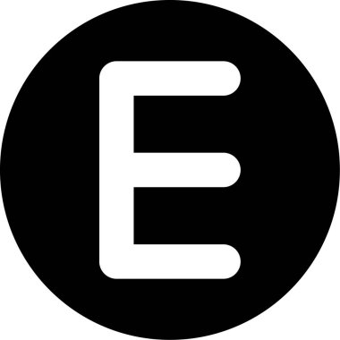 Modern b 'nin vektör illüstrasyonu eksik simgesi