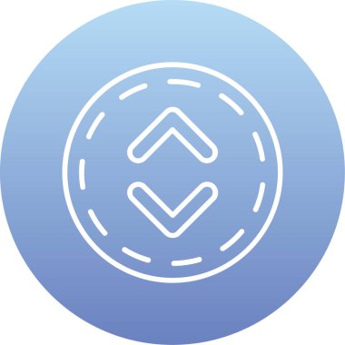 pusula simgesi, vektör illüstrasyonu