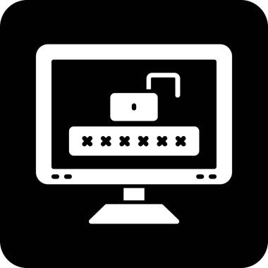 dizüstü bilgisayar simgesi, vektör illüstrasyonu