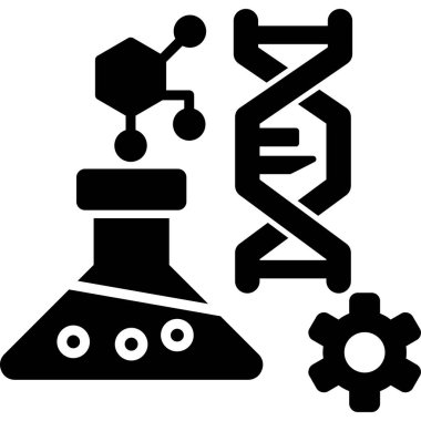 mühendislik DNA vektör simgesi