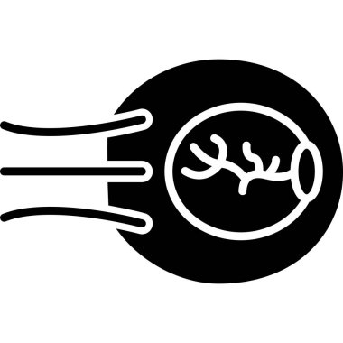 İnsan organı ikonu vektör illüstrasyonu