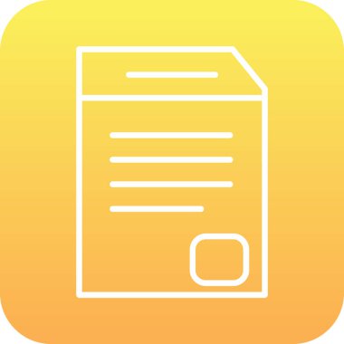 belge dosya dizin simgesi rozet biçiminde