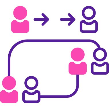 şebeke. Web simgesi basit illüstrasyon