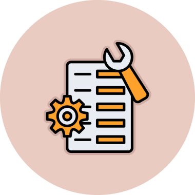 İngiliz anahtarı ve tornavida vektör çizimi tasarımı