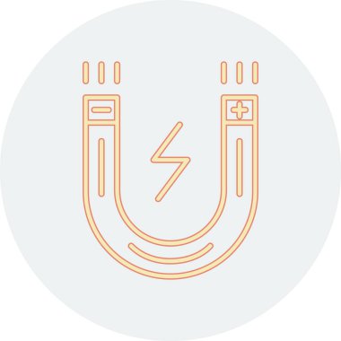 Modern simgenin vektör illüstrasyonu