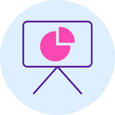 Grafik. Web simgesi basit illüstrasyon