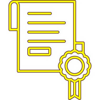 Modern eğitim ikonunun vektör illüstrasyonu