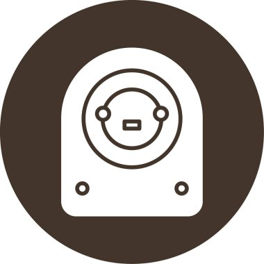 Modern oto tamir simgesinin vektör illüstrasyonu