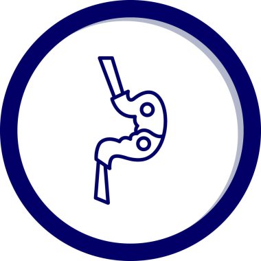 İngiliz anahtarı ve tornavida. Web simgesi basit illüstrasyon