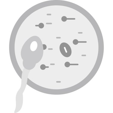 Sperm. Web simgesi basit illüstrasyon