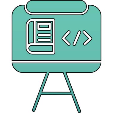 laptop ekran simgesi. Web için dizüstü bilgisayar vektör simgelerinin özet çizimi