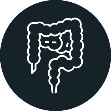 Bir çizgi filmin siyah beyaz ikonunun vektör çizimi