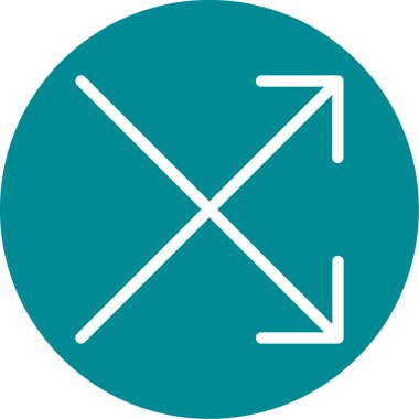 ok simgesi vektör illüstrasyonu