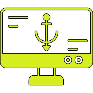 seo modern simgesinin vektör illüstrasyonu