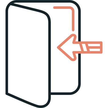 kitap simgesi vektör illüstrasyonu