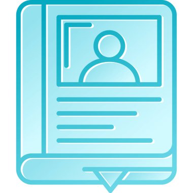 Erkek ikonu. Web için insan vektör simgelerinin özet çizimi