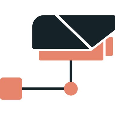 Bir posta kutusunun vektör illüstrasyonu