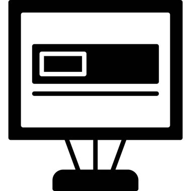 Kredi kartı vektör satırı simgesi