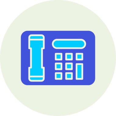 hesap makinesi simgesi vektör illüstrasyonu