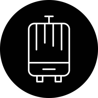 Modern b 'nin vektör illüstrasyonu eksik simgesi