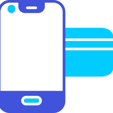 Akıllı telefon. Web simgesi basit illüstrasyon