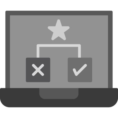 bilgisayar simgesi vektör illüstrasyonu