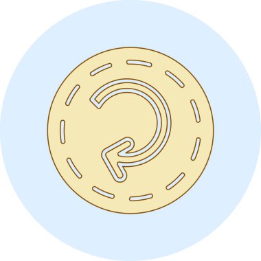 Şifreleme para simgesi modayı takip eden satır biçiminde