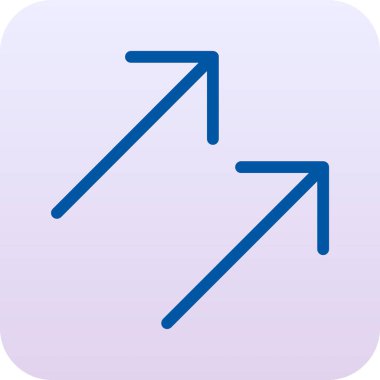 ok sağ vektör simgesi ana hat biçiminde