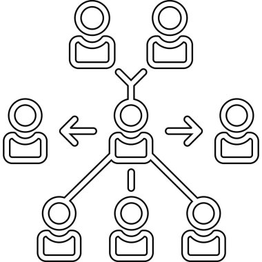 şebeke. Web simgesi basit illüstrasyon