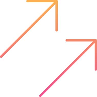 Ok simgesi. vektör illüstrasyonu