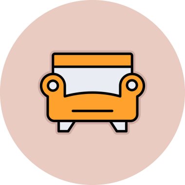 Modern bir simgenin vektör illüstrasyonu