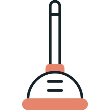 Hava filtresi simgesi vektör illüstrasyonu