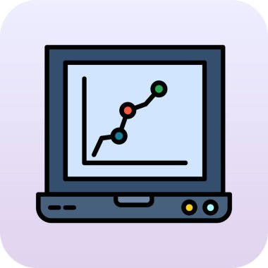bilgisayar simgesi, vektör illüstrasyonu