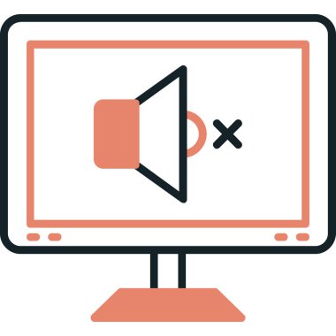 bilgisayar simgesi vektör illüstrasyonu