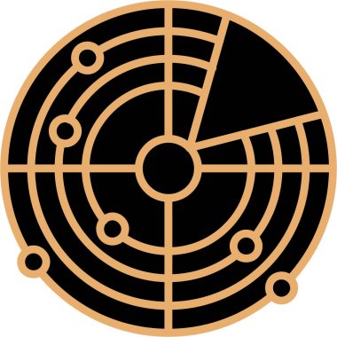 Hedef. Web simgesi basit illüstrasyon