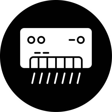 Çip. Web simgesi basit illüstrasyon