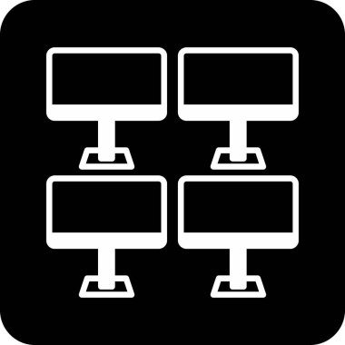 seo modern simgesinin vektör illüstrasyonu