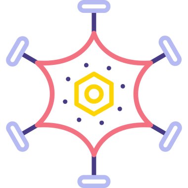 atom kimyası molekül simgesi