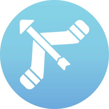 Modern oto tamir simgesinin vektör illüstrasyonu