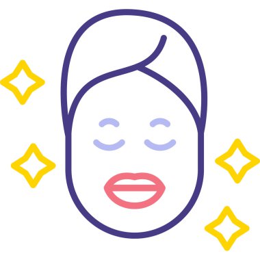 kadın simgesi, vektör illüstrasyonu