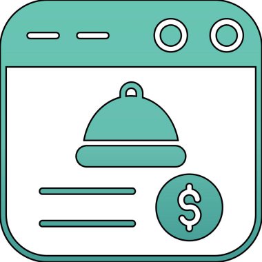 Vektör mobil ağ simgesi