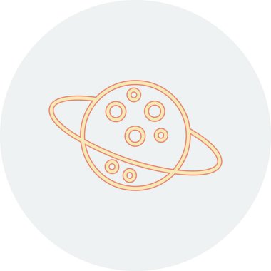 Uzay simgesi vektör illüstrasyonu