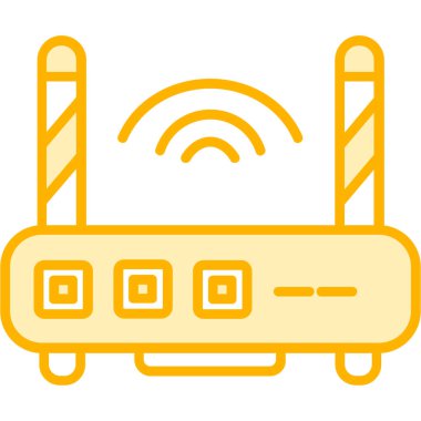 Yönlendirici. Web simgesi basit illüstrasyon