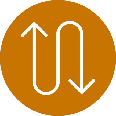 Ok. Web simgesi basit tasarım